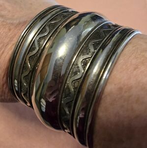 Silver cuff